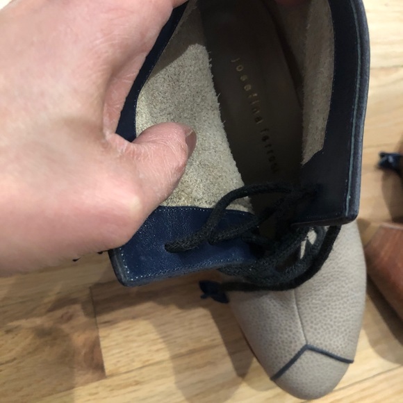 Size 6 beige with lace ankle booties - Picture 4 of 6